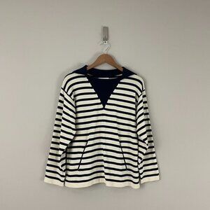 Current Elliott Elsie Striped Nautical Preppy Sailor Sweater Size 2 (US 6)